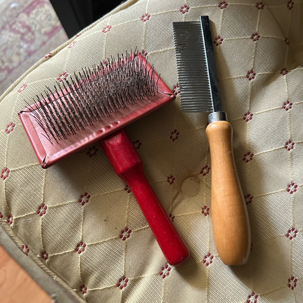 Dog Comb & Brush